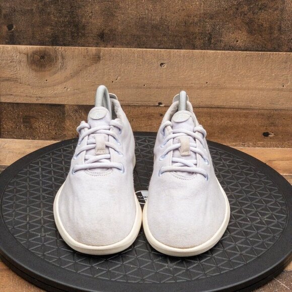 ALLBIRDS WOOL RUNNERS WOMENS ATHLETIC SHOES RUNNING WALKING LIGHT BLUE SIZE 8 - Picture 2 of 9